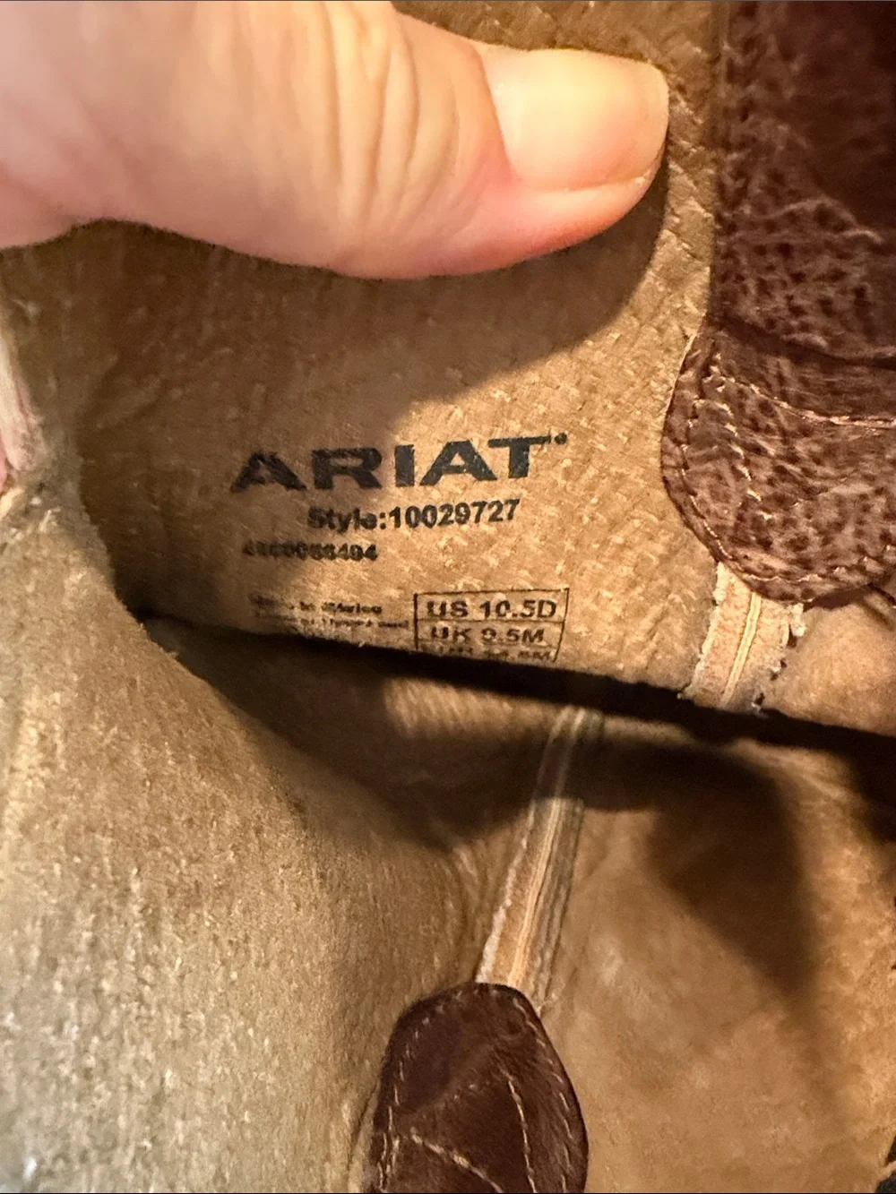 Ariat classic western